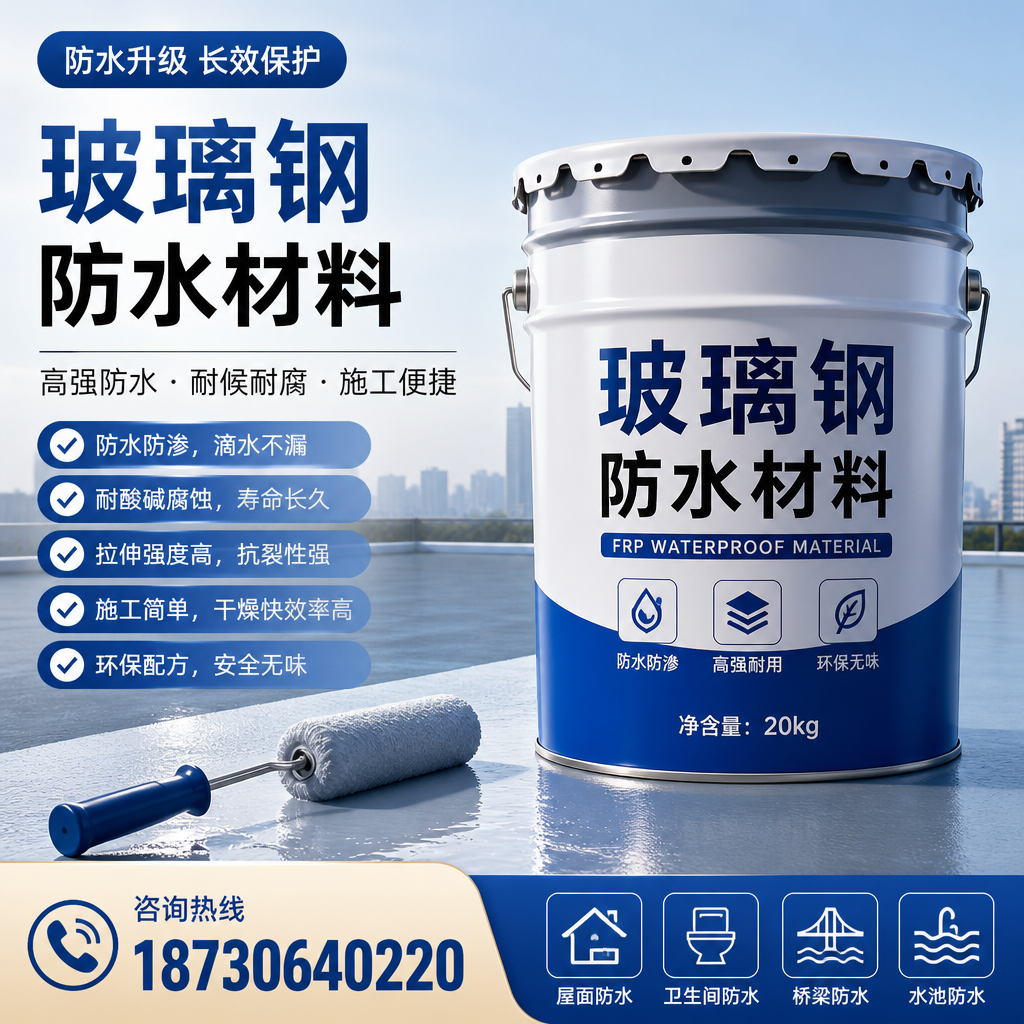 专家解析：玻璃钢防水材料的市场前景分析在 常德